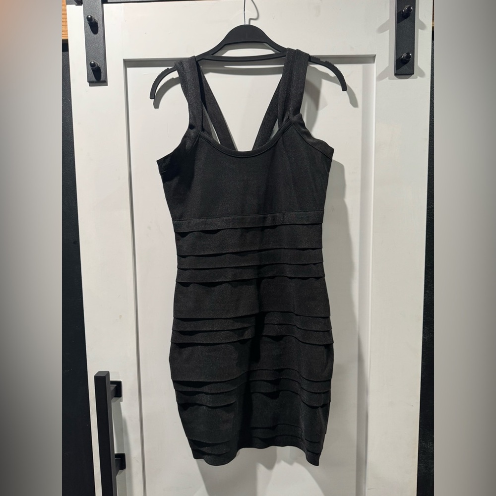 WOW Couture Black Bodycon Mini Dress